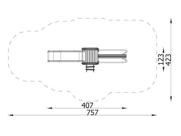kiipeilyteline, hiekkalaatikko, keinu, liukumäki, jousikeinu, karuselli, novum