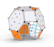 kiipeilyteline, leikkiväline, kiipeilykivi, verkko, pallo, bouldering